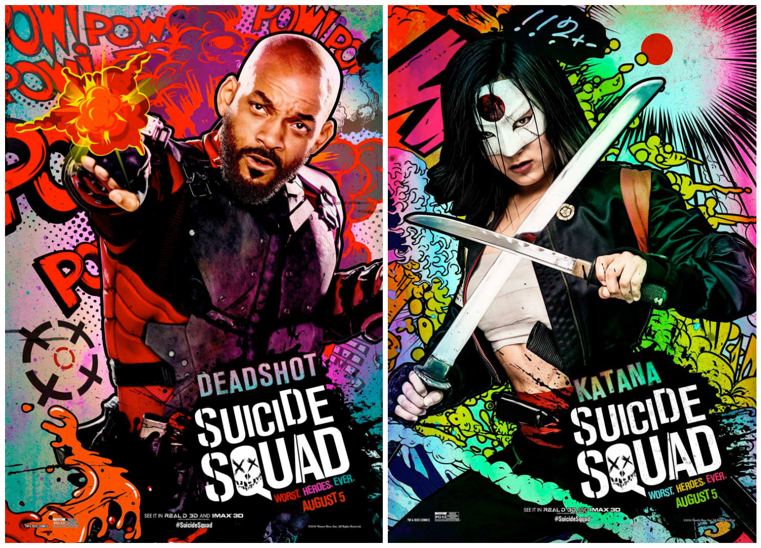 Suicide Squad' Character Posters