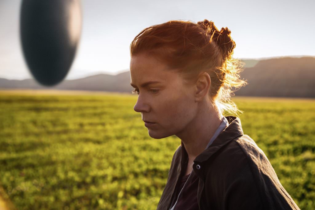 Amy Adams in Arrival. Courtesy Paramount Pictures.