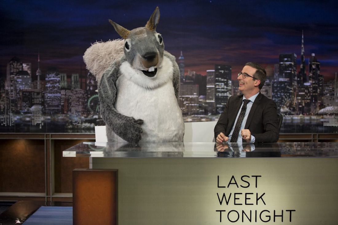 The previous week. John Oliver.