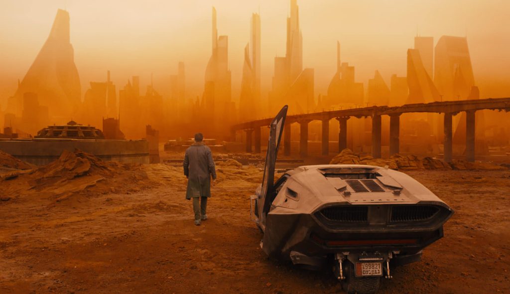 A still from Blade Runner: 2049. Courtesy Warner Bros.