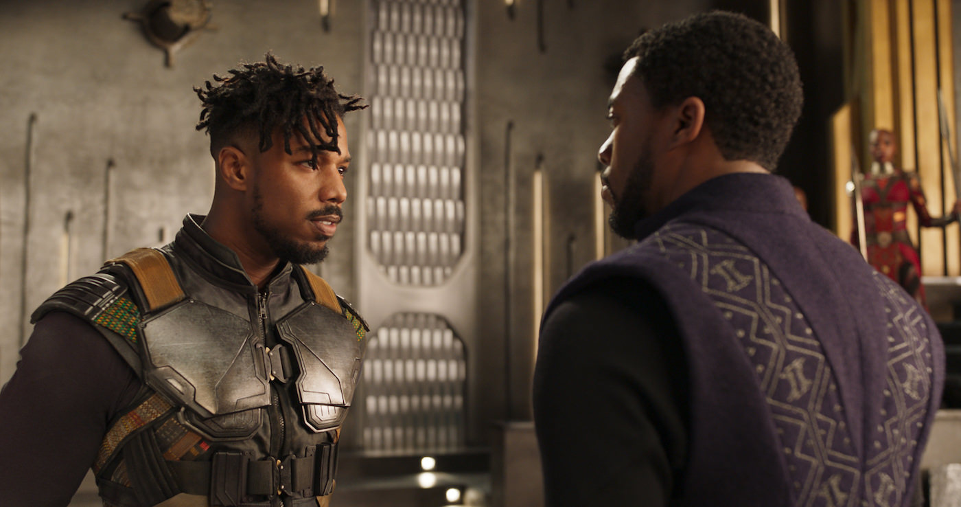 Erik Killmonger Demands T�Challa�s Throne in new Black