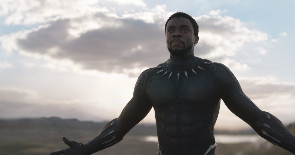 He's the king in more ways than one. Marvel Studios' BLACK PANTHER. Black Panther/T'Challa (Chadwick Boseman). Ph: Film Frame. ©Marvel Studios 2018