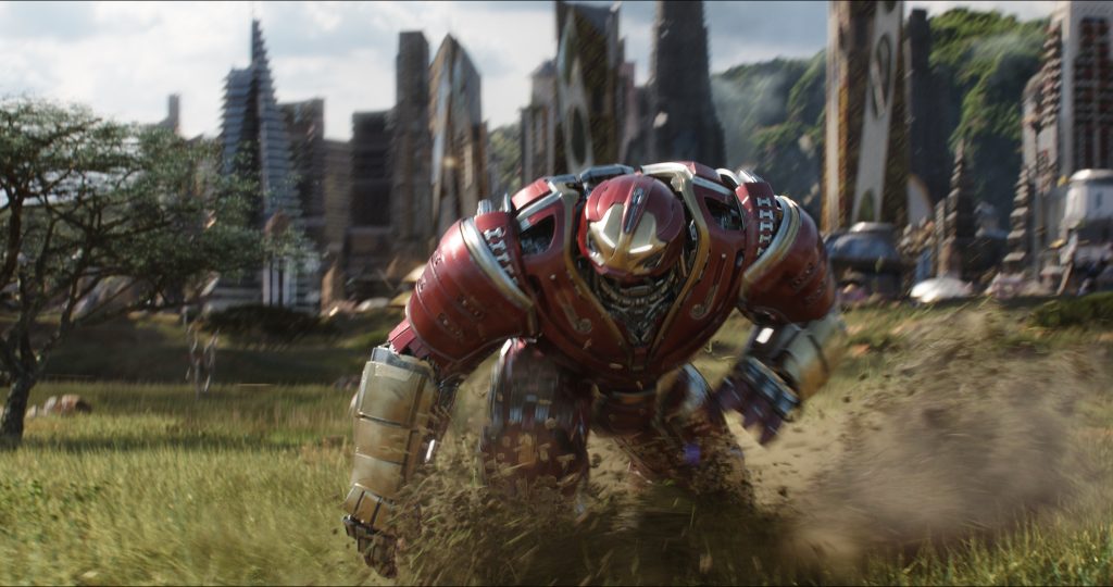 Hulkbuster. Photo: Film Frame. ©Marvel Studios 2018