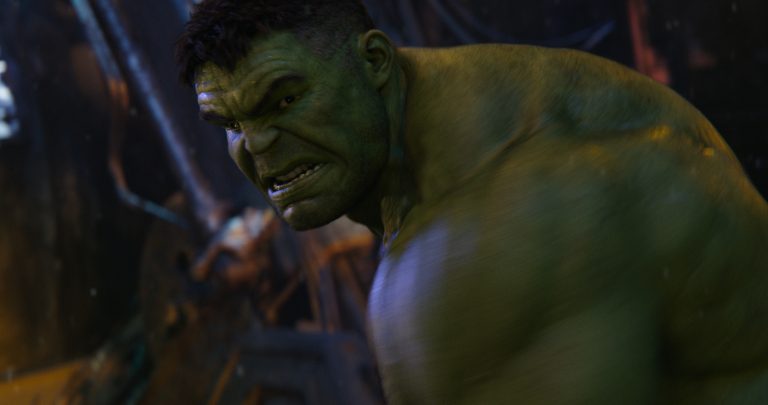 Hulk in 'Avengers: Infinity War.' Courtesy Marvel Studios/Walt Disney Studios.