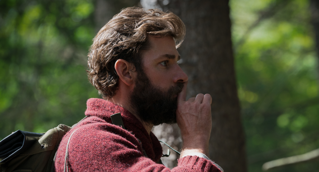 John Krasinski plays Lee Abbott in A QUIET PLACE, from Paramount Pictures. © 2018 Paramount Pictures. All rights reserved. Photo Credit: Jonny Cournoyer