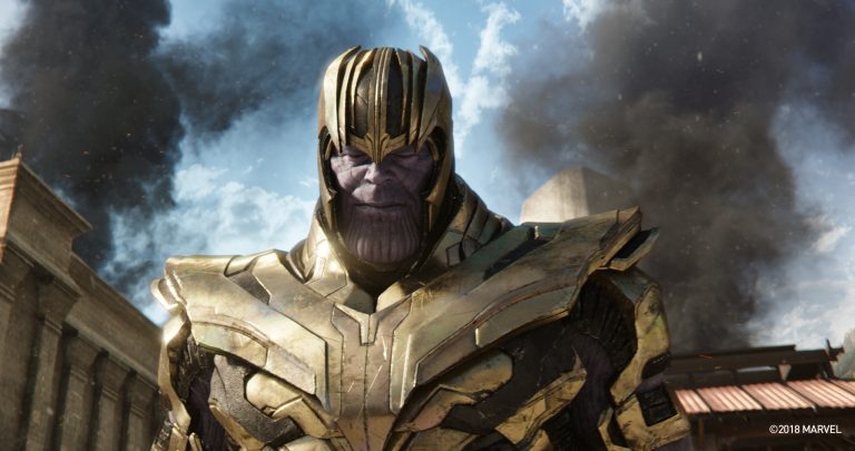 Thanos (Josh Brolin) in Avengers: Infinity War. Courtesy Marvel Studios.