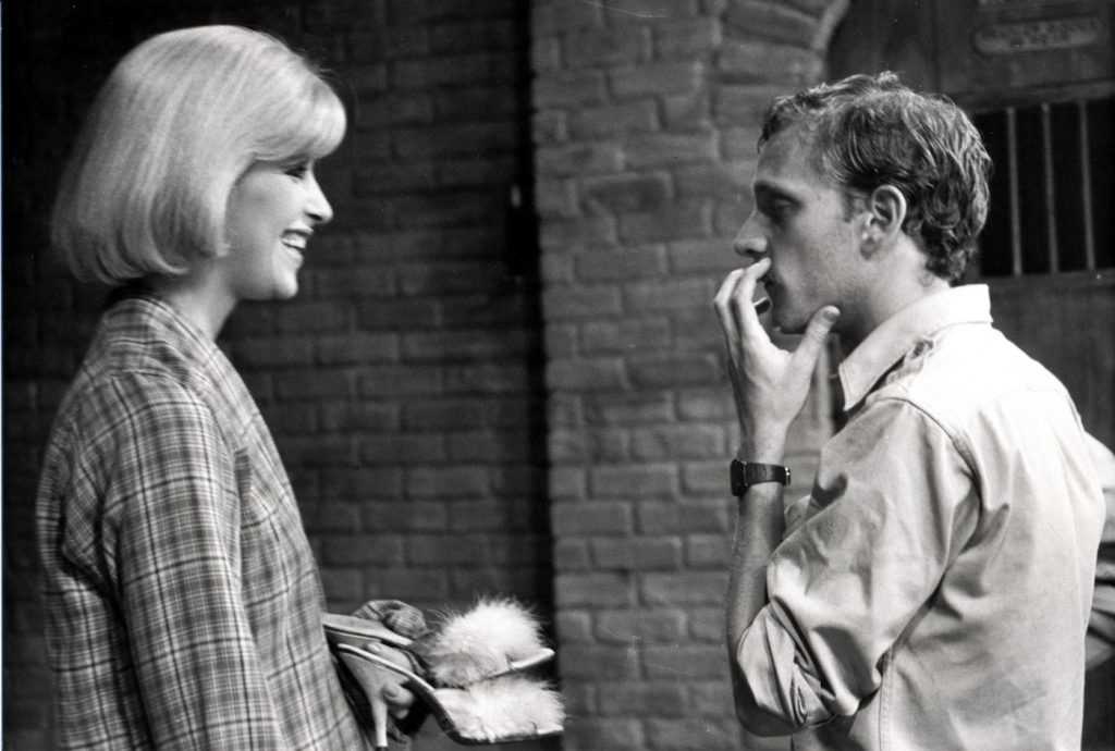 Howard Ashman and Ellen Greene