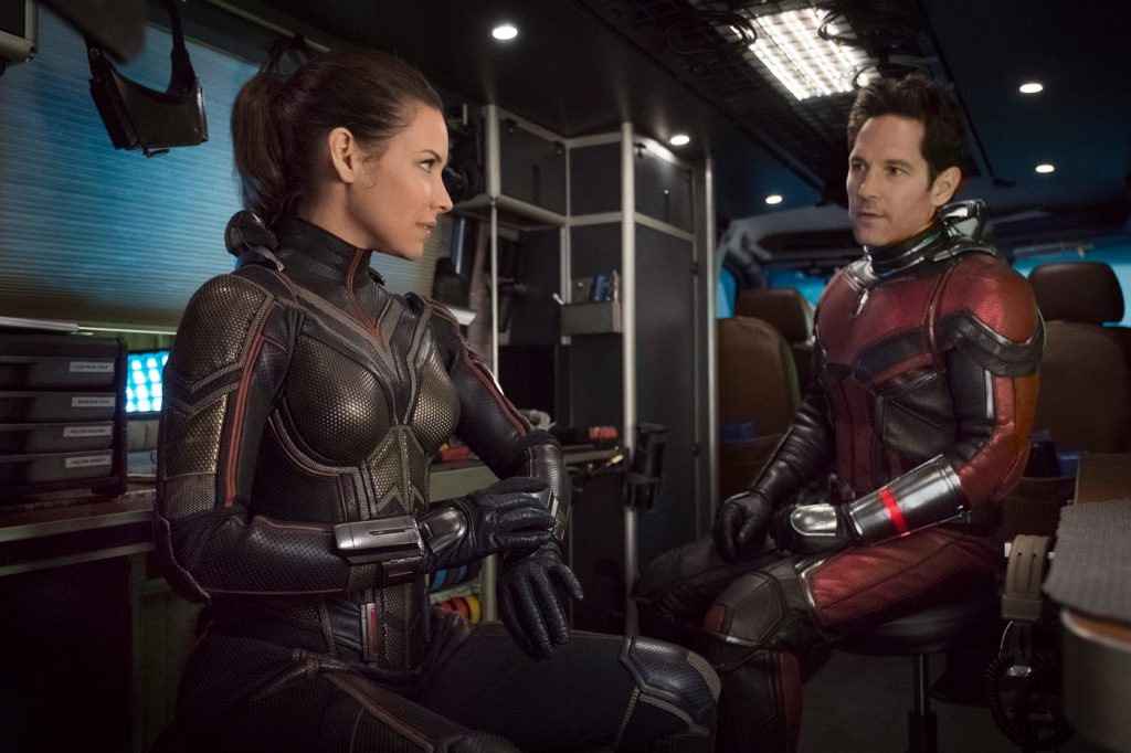 Evangeline Lilly and Paul Rudd in Ant-Man and the Wasp. Courtesy: Walt Disney Studios