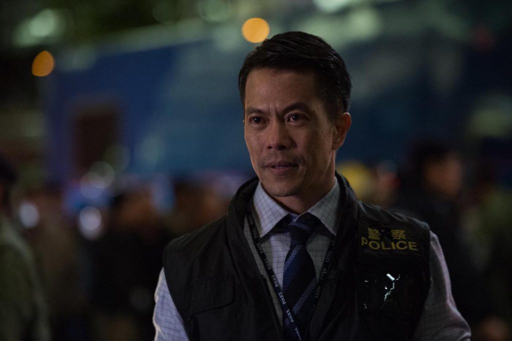 Byron Mann in 'Skyscraper.' Courtesy Universal Pictures.