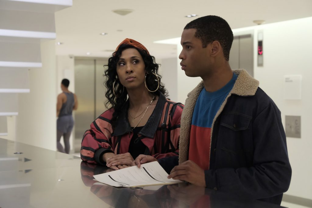 POSE -- "Pilot" -- Season 1, Episode 1 (Airs Sunday, June 3, 9:00 p.m. e/p) Pictured (l-r):  Mj Rodriguez as Blanca, Ryan Jamaal Swain as Damon. CR: JoJo Whilden/FX