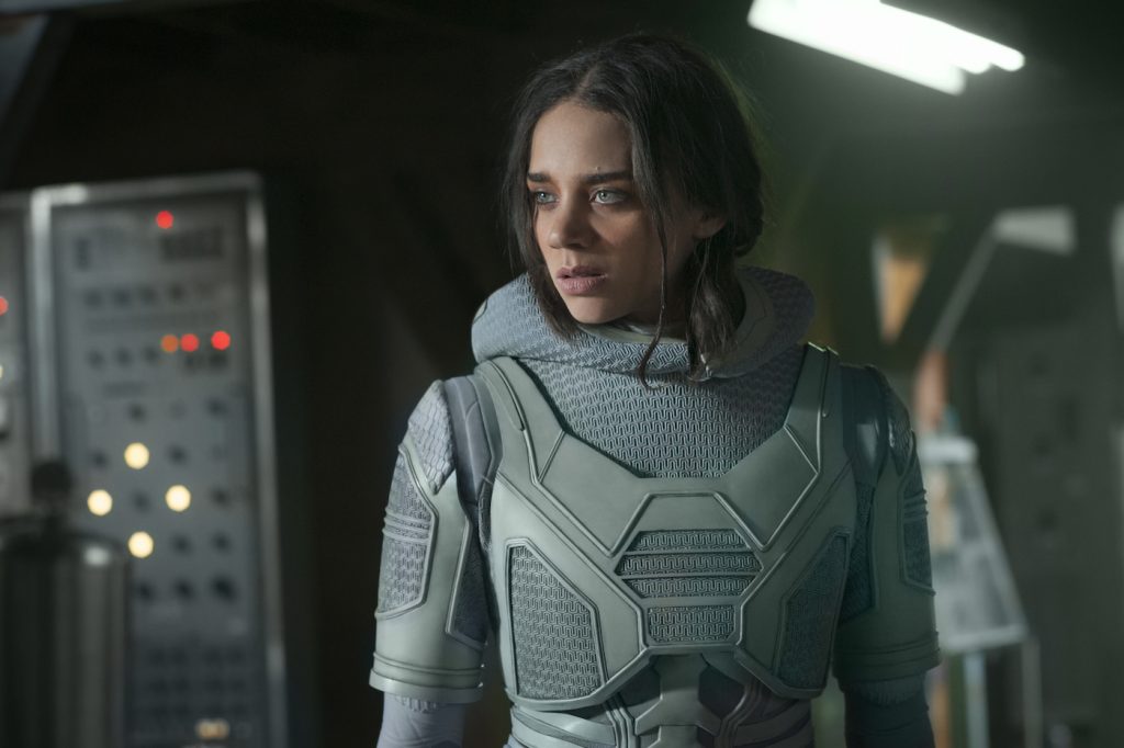 Marvel Studios ANT-MAN AND THE WASP. Ghost (Hannah John-Kamen). Photo: Ben Rothstein. ©Marvel Studios 2018