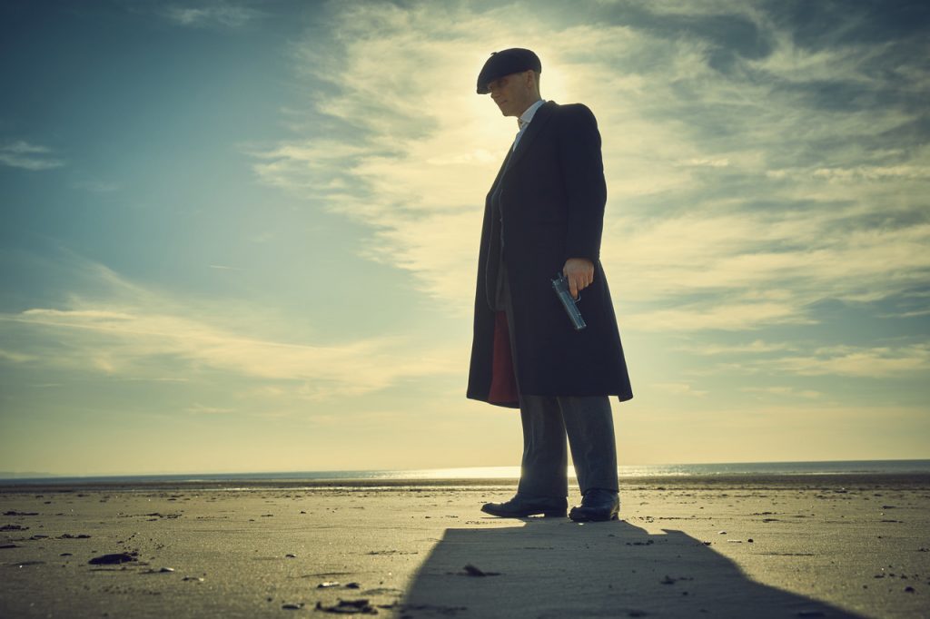 Cillian Murphy (Tommy Shelby) in series four of Peaky Blinders (BBC TWO). Photographer: Robert Viglasky | © Caryn Mandabach Productions Ltd 2017