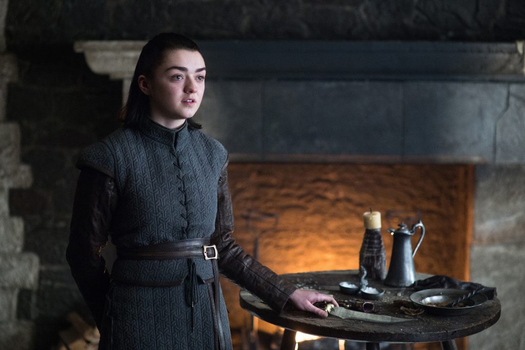 Maisie Williams. photo: Helen Sloan/courtesy of HBO