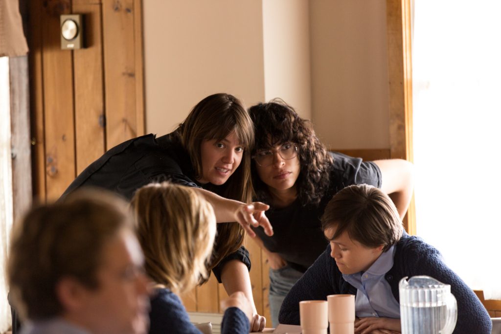 L-r: Cinematographer Ashley Connor and director Desiree Akhavan. Courtesy Lionsgate.