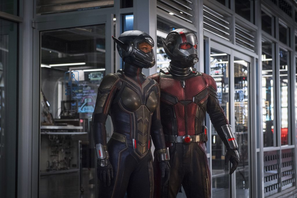 From the Marvel Cinematic Universe comes “Ant Man and the Wasp,” a new chapter featuring heroes with the astonishing ability to shrink. In the aftermath of “Captain America: Civil War,” Scott Lang grapples with the consequences of his choices as both a Super Hero and a father. As he struggles to rebalance his home life with his responsibilities as Ant-Man, he’s confronted by Hope van Dyne and Dr. Hank Pym with an urgent new mission. Scott must once again put on the suit and learn to fight alongside the Wasp as the team works together to uncover secrets from the past.   “Ant-Man and the Wasp” is directed by Peyton Reed and stars Paul Rudd, Evangeline Lilly, Michael Pena, Walton Goggins, Bobby Cannavale,  Judy Greer, Tip “T.I.” Harris, David Dastmalchian, Hannah John Kamen, Abby Ryder-Fortson, Randall Park, with Michelle Pfeiffer, with Laurence Fishburne, and Michael Douglas.   Kevin Feige is producing with Louis D’Esposito, Victoria Alonso, Stephen Broussard, Charles Newirth, and Stan Lee serving as executive producers. Chris McKenna & Erik Sommers, Paul Rudd, Andrew Barrer & Gabriel Ferrari wrote the screenplay. “Ant-Man and the Wasp” hits U.S. theaters on July 6, 2018.