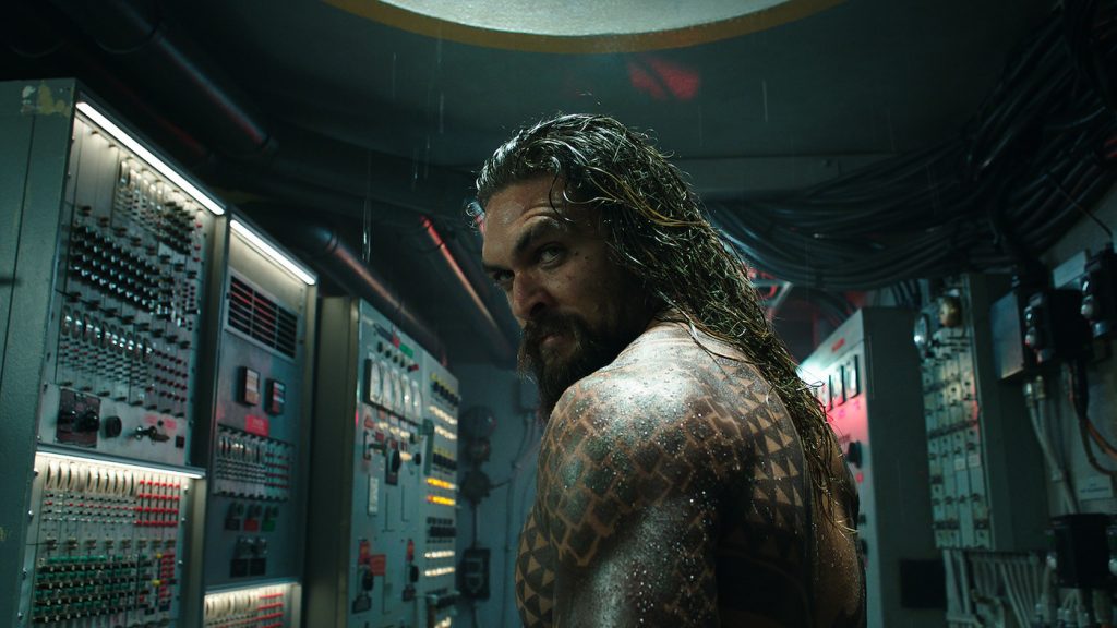 JASON MOMOA as Aquaman. Courtesy Warner Bros.