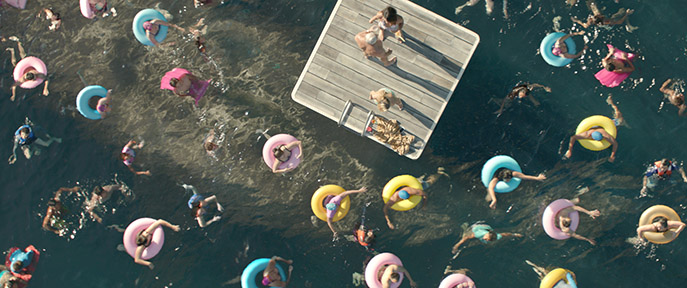 Caption: A scene from Warner Bros. Pictures' and Gravity Pictures' science fiction action thriller "THE MEG," a Gravity Pictures release for China, and a Warner Bros. Pictures release throughout the rest of the world.