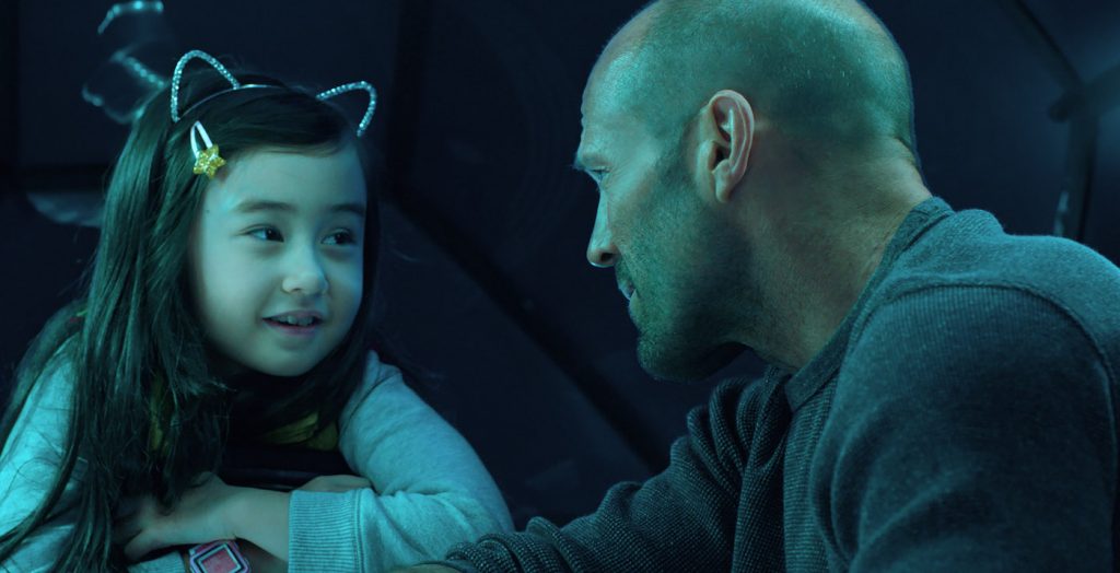 Caption: (L-R) SOPHIA CAI as Meiying and JASON STATHAM as Jonas Taylor in Warner Bros. Pictures' and Gravity Pictures' science fiction action thriller "THE MEG," a Gravity Pictures release for China, and a Warner Bros. Pictures release throughout the rest of the world.