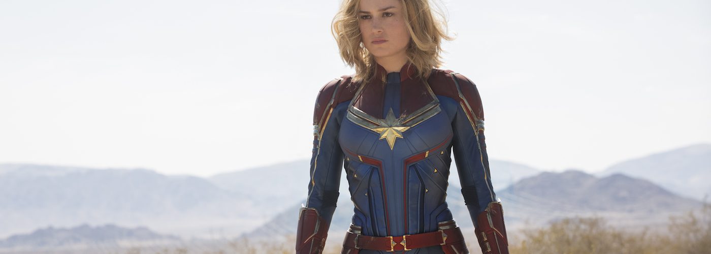 Marvel Studios' CAPTAIN MARVEL..Carol Danvers/Captain Marvel (Brie Larson)..Photo: Chuck Zlotnick. ©Marvel Studios 2019