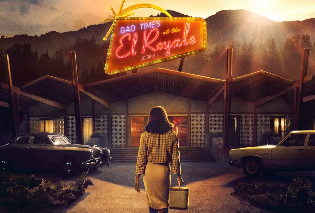 Cynthia Erivo in 'Bad Times at the El Royale' theatrical poster. Courtesy 20th Century Fox