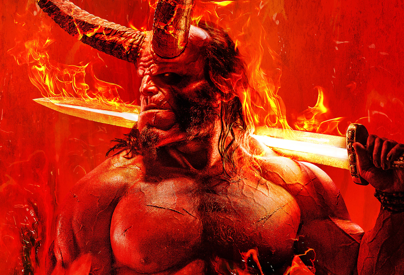 Download The First Hellboy Poster Is Pure Fire The Credits