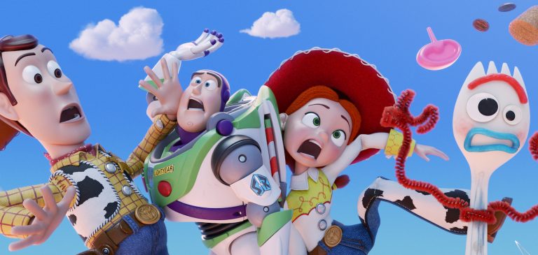 NEW TOY? – Everyone’s favorite pull-string cowboy sheriff Woody, along with his best friends Buzz Lightyear and Jessie, are happy taking care of their kid, Bonnie, until a new toy called “Forky” arrives in her room. According to Forky, a spork-turned-craft-project, he’s not a toy at all—and he’d rather skip this big adventure completely, if only they’d let him. Tom Hanks, Tim Allen and Joan Cusack return as the voices of Woody, Buzz and Jessie, and comedian Tony Hale lends his voice to Forky. Directed by Josh Cooley (“Riley’s First Date?”) and produced by Jonas Rivera (“Inside Out,” “Up”) and Mark Nielsen (associate producer “Inside Out”), “Toy Story 4” ventures to U.S. theaters on June 21, 2019. ©2018 Disney•Pixar. All Rights Reserved.
