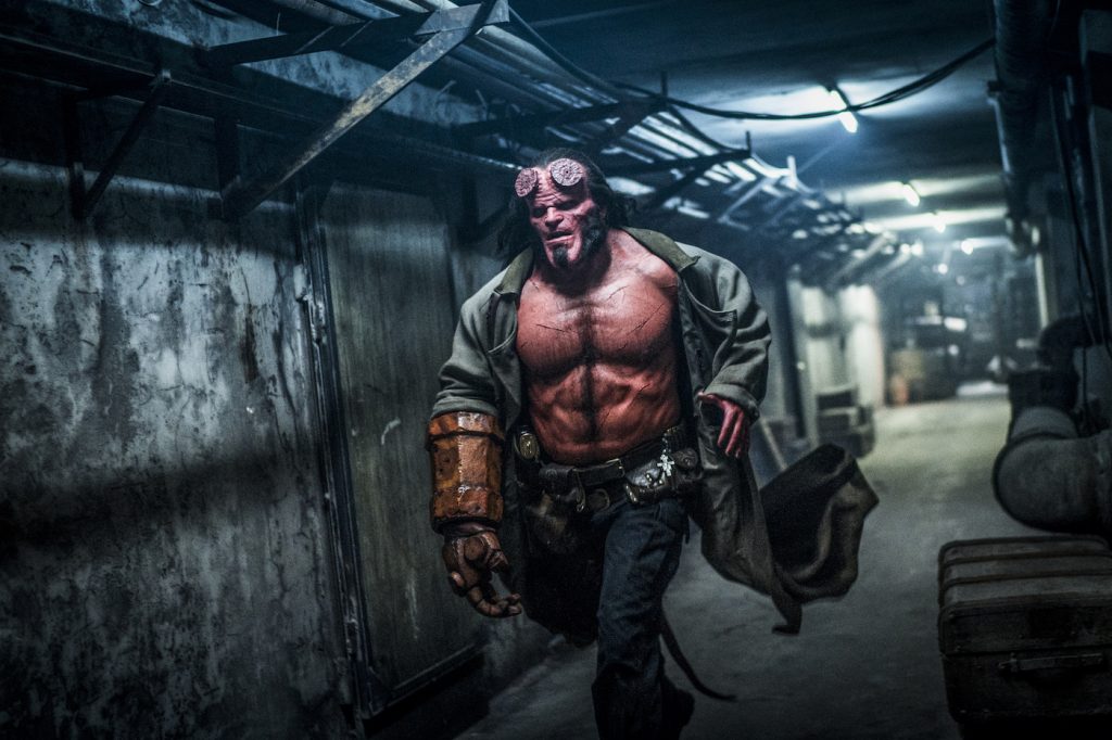 David Harbour stars as 'Hellboy' in HELLBOY. Photo Credit: Mark Rogers.