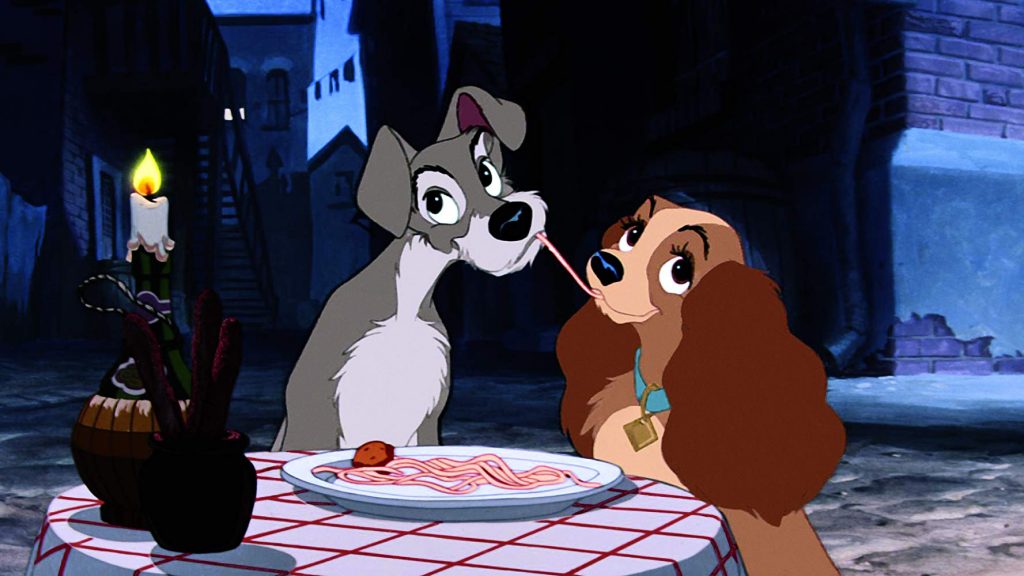 Lady and the Tramp via Walt Disney Studios