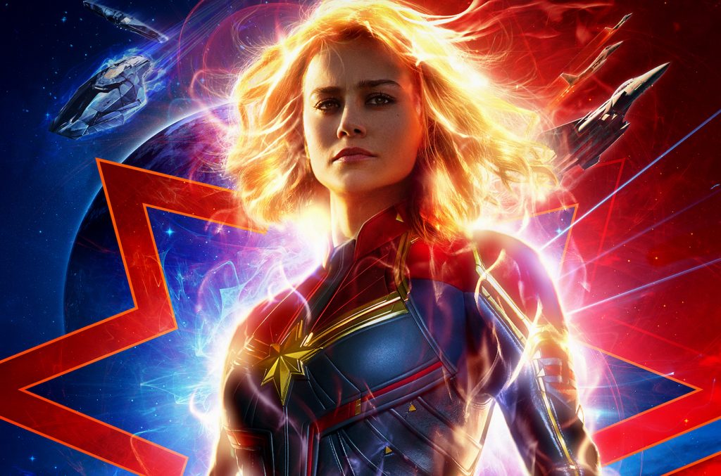 Captain Marvel poster. Courtesy Walt Disney Studios/Marvel Studios