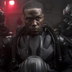 Caption: YAHYA ABDUL-MATEEN II as Black Manta in Warner Bros. Pictures’ action adventure “AQUAMAN,” a Warner Bros. Pictures release. Photo Credit: Jasin Boland/ ™ & © DC Comics