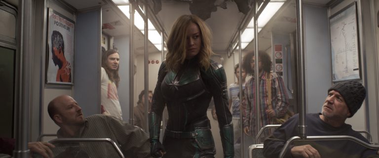 Marvel Studios' CAPTAIN MARVEL. Captain Marvel (Brie Larson). Photo: Film Frame. ©Marvel Studios 2019