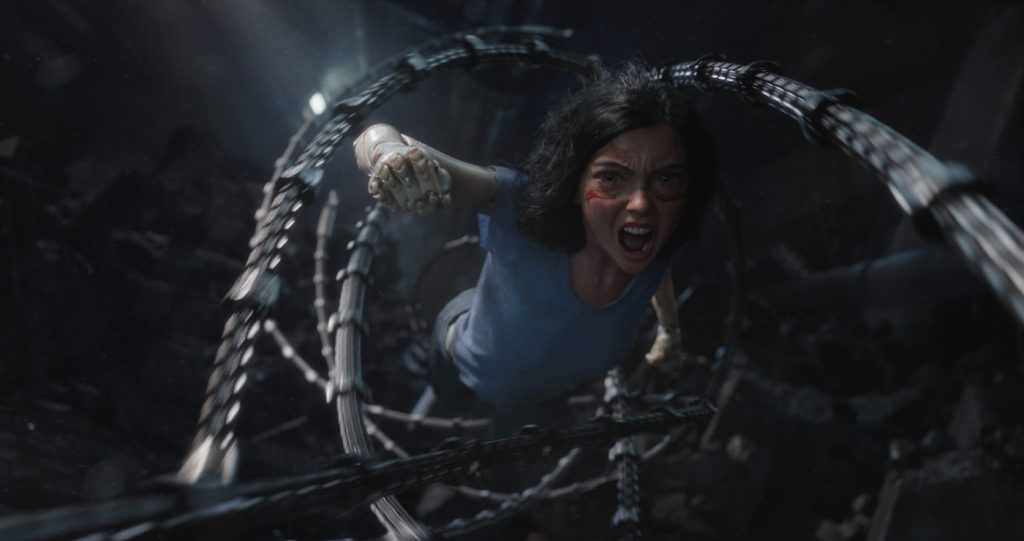 Rosa Salazar (as Alita) in Twentieth Century Fox’s ALITA: BATTLE ANGEL. Courtesy Twentieth Century Fo