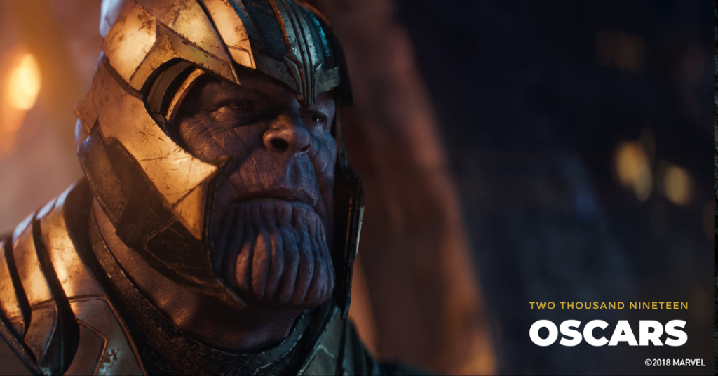 Thanos (Josh Brolin) in Avengers: Infinity War. Courtesy Marvel Studios.