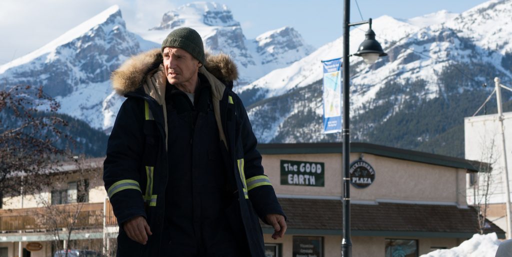 Liam Neeson stars as 'Nels Coxman' in COLD PURSUIT. Photo credit: Doane Gregory.