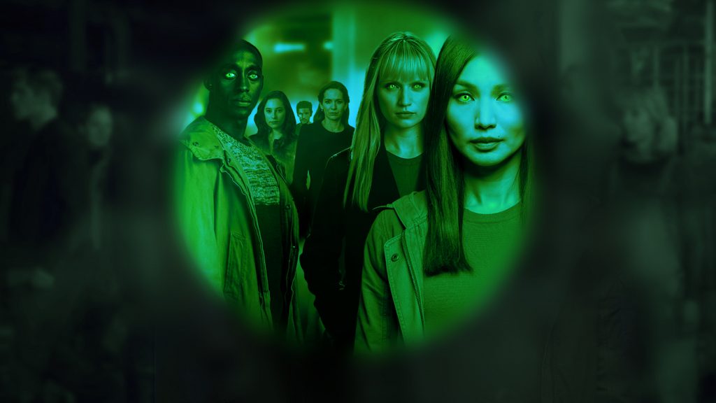 'Humans' key art from season 3. Courtesy AMC