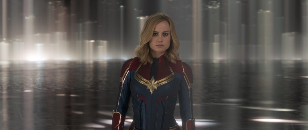 Marvel Studios' CAPTAIN MARVEL. Captain Marvel (Brie Larson). Photo: Film Frame. ©Marvel Studios 2019