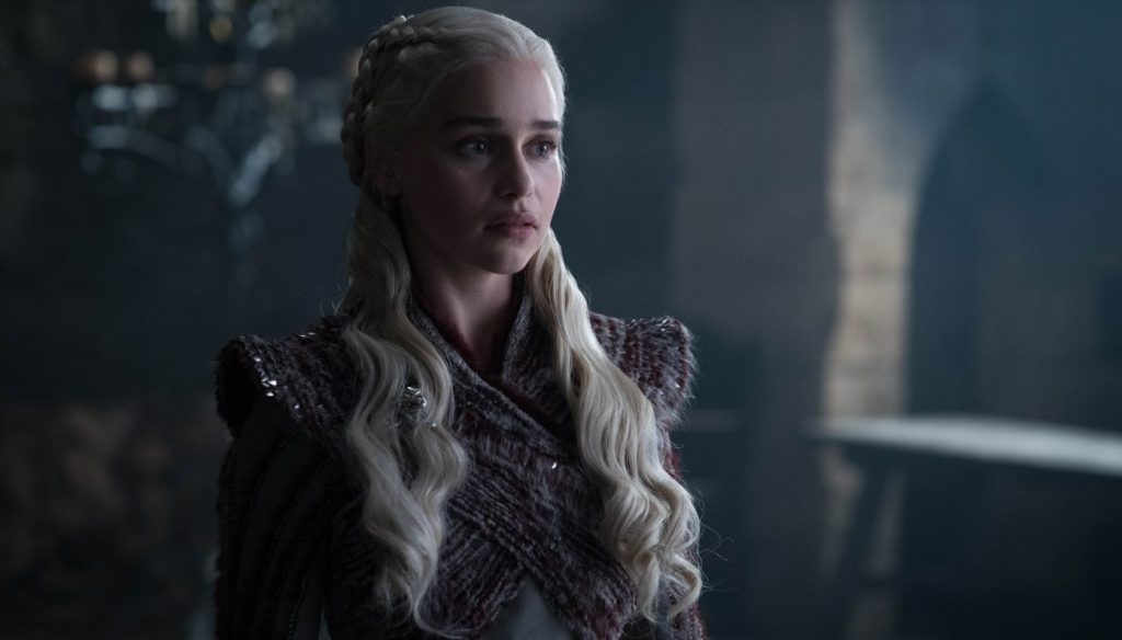 Season 8: Emilia Clarke. photo: Helen Sloane/HBO