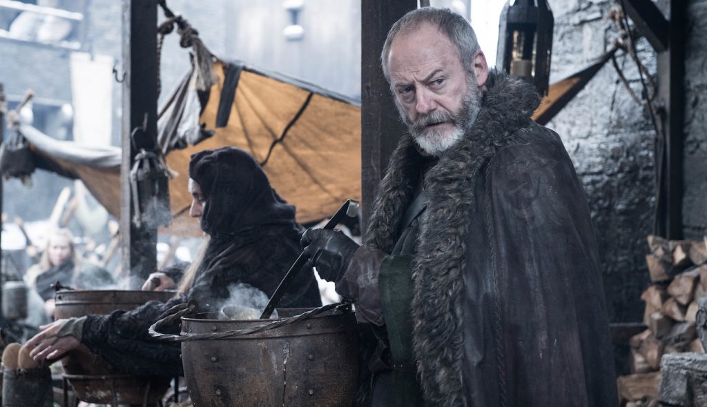 Season 8, episode 2 (debut 4/21/19): Liam Cunningham. photo: Helen Sloan/HBO