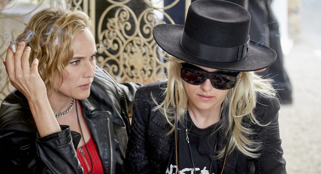 (L-R) Diane Kruger as Eva and Kristen Stewart as Savannah Knoop in the film J.T. LEROY. Photo courtesy of Universal Pictures Content Group.