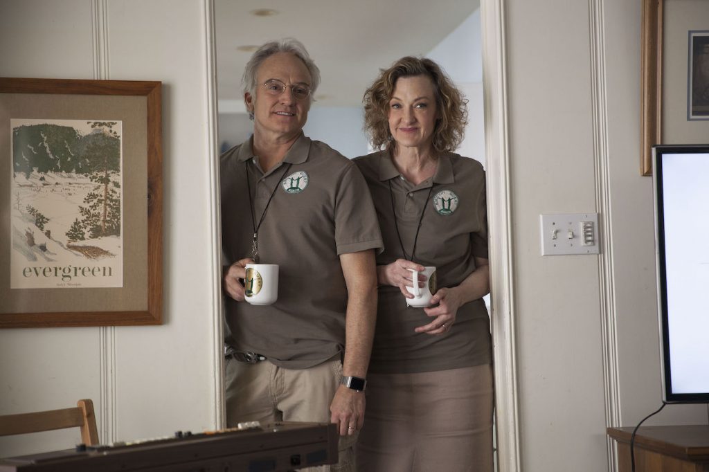 Bradley Whitford and Joan Cusack in 'Unicorn Store.' Courtesy Netflix