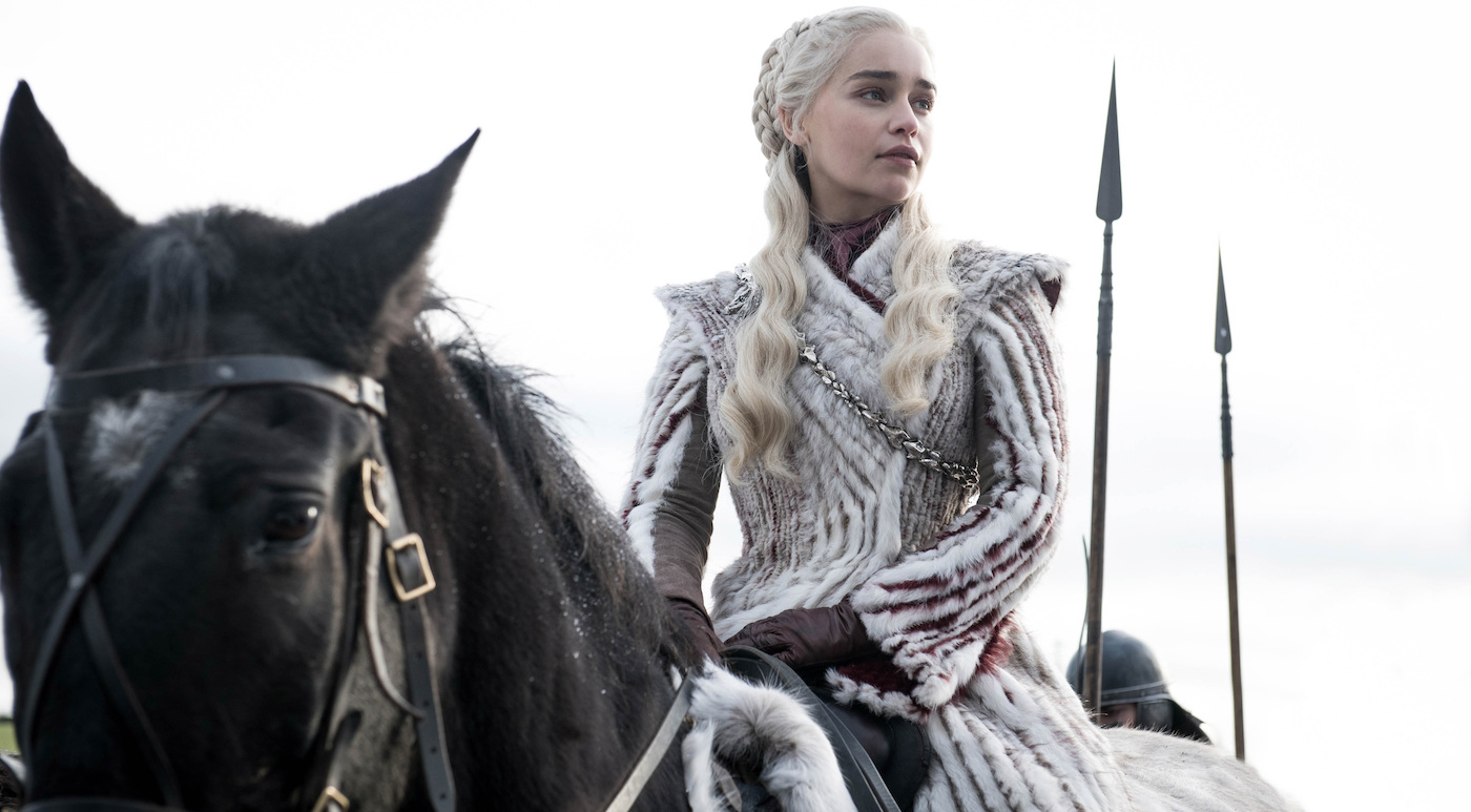 Season 8: Emilia Clarke. Photo: Helen Sloane/HBO