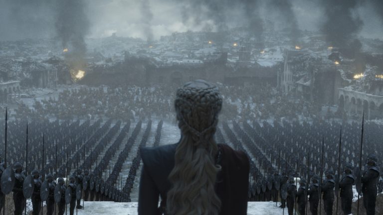 Season 8, episode 6/series finale (debut 5/19/19): Emilia Clarke. photo: Courtesy of HBO