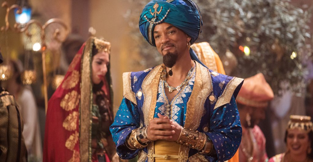 Will Smith is Genie. Courtesy Walt Disney Studios.