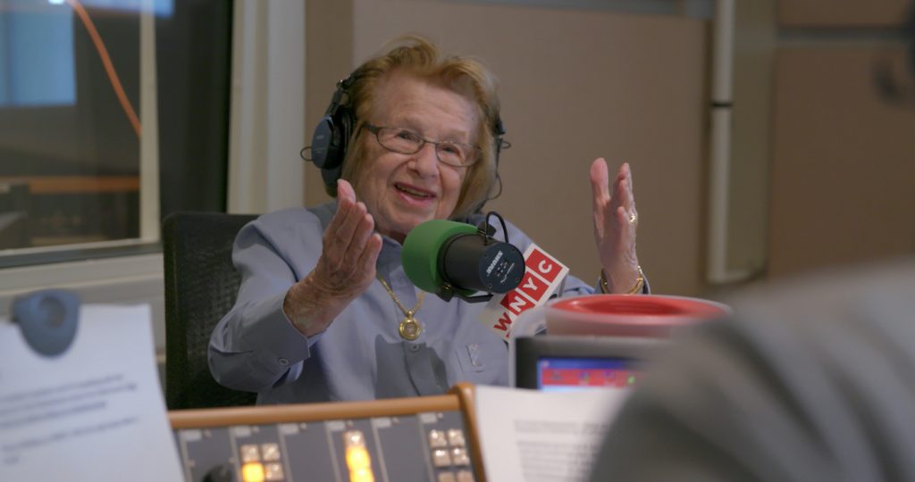 Dr. Ruth Westheimer in ASK DR. RUTH, a Hulu Originals film. Photo courtesy of Hulu Originals.