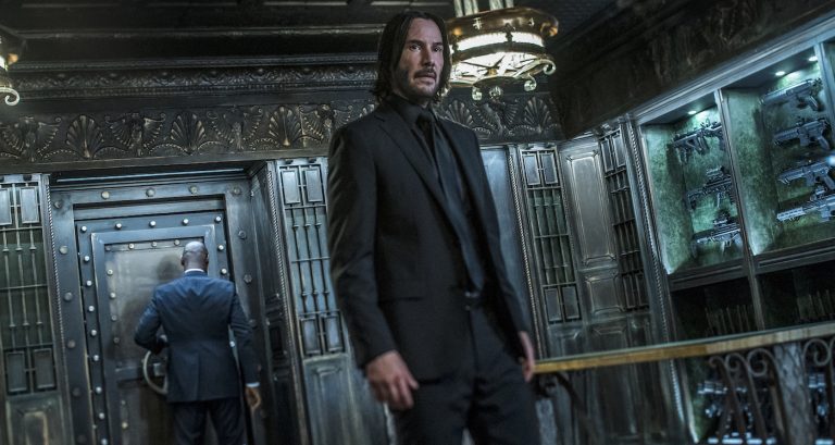 Keanu Reeves stars as 'John Wick' in JOHN WICK: CHAPTER 3 - PARABELLUM. Photo by Niko Tavernise. Courtesy Lionsgate.