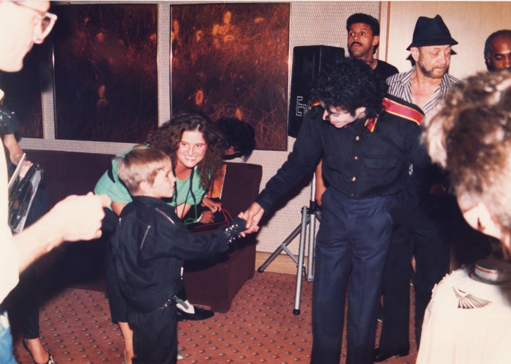 Michael Jackson, Wade Robson (1987). Photo: Dan Reed/HBO