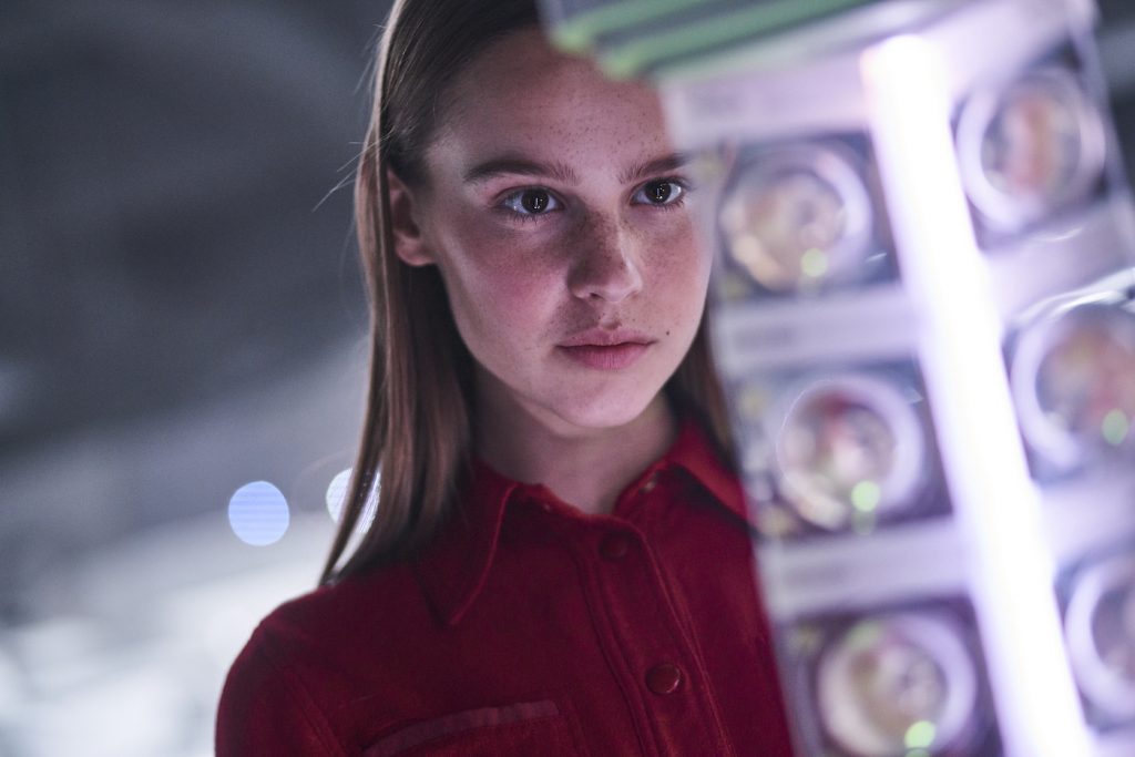 Clara Rugaard is Daughter in 'I Am Mother.' Courtesy Netflix.