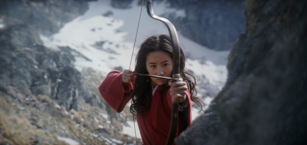 Mulan (Yifei Liu) fights on behalf of her father. Photo: Film Frame. Courtesy Walt Disney Studios. © 2019 Disney Enterprises, Inc. All Rights Reserved.