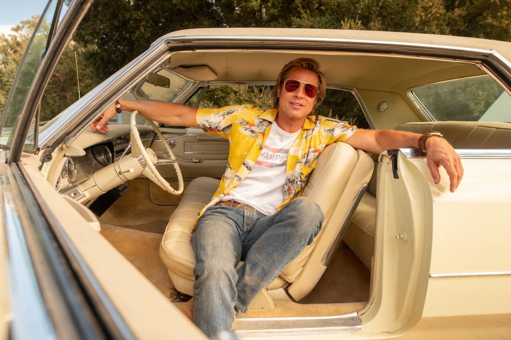 Brad Pitt stars in ONCE UPON A TIME IN HOLLYWOOD.