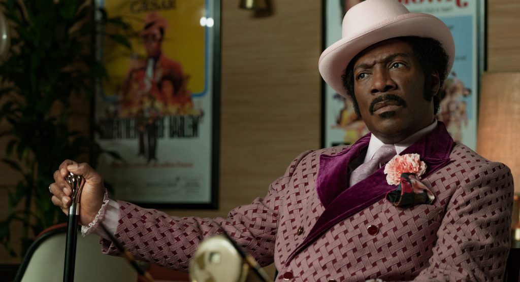 Eddie Murphy in 'Dolemite is My Name.' Photo by Francois Duhamel. Courtesy Netflix.